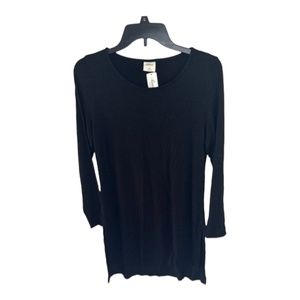 Soma Soft Jersey Side Slit Tunic Cranberry NWT Size XS